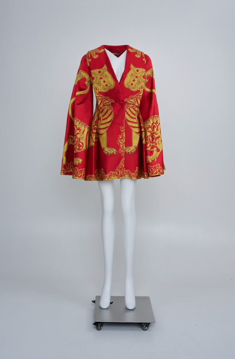 Vintage Alexander McQueen 2010 Final Collection Kimono Dress