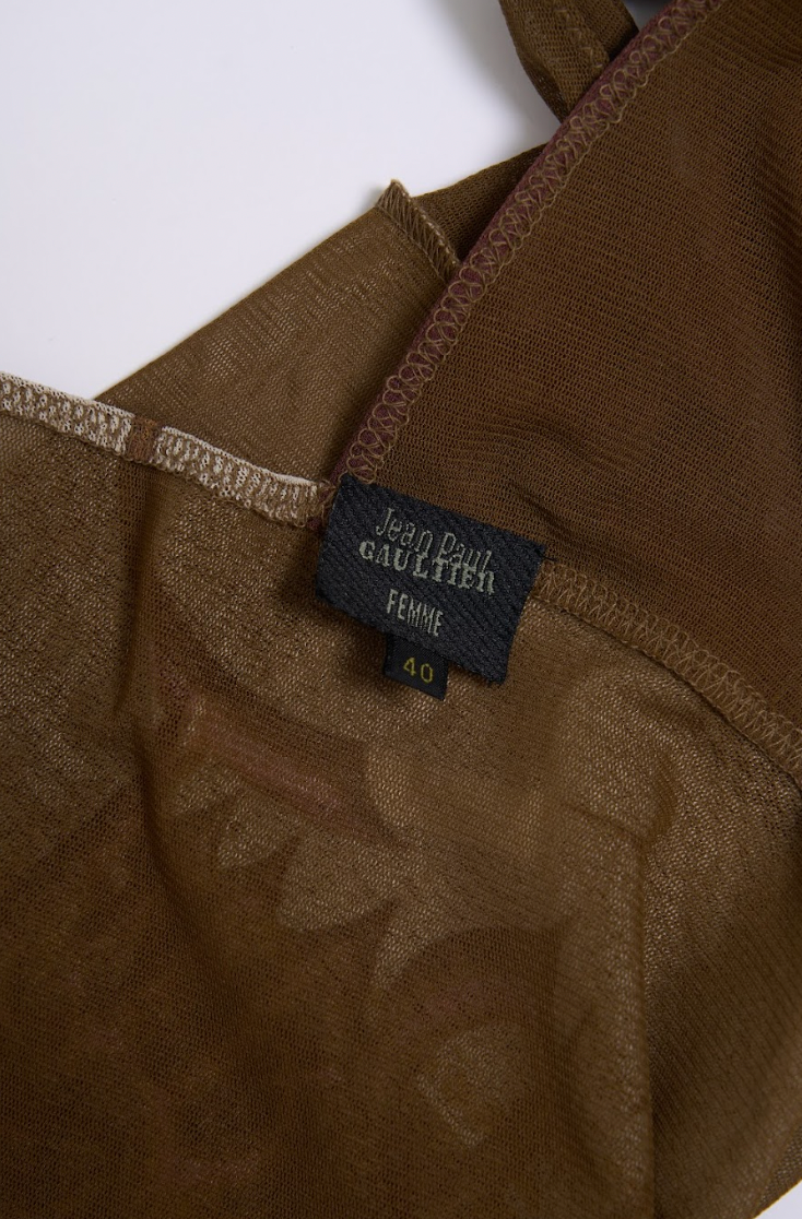 Vintage Jean Paul Gaultier Spring 2001 Satan Dress