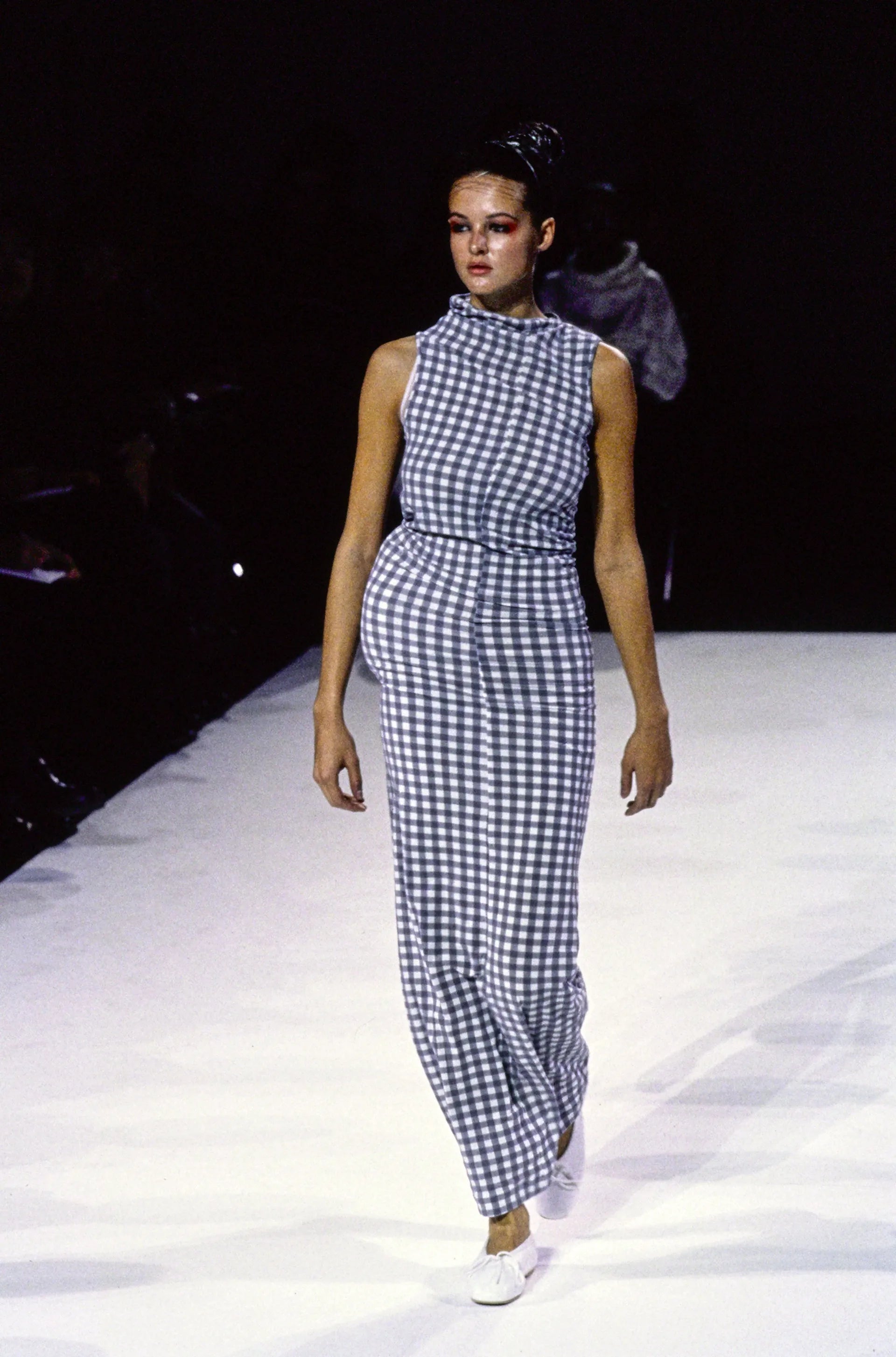Vintage Comme des Garçons 1997 Blue Check Dress